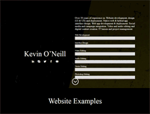 Tablet Screenshot of kevinoneill.us